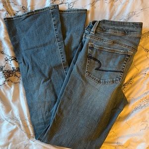 Womens American eagle brand boot cut jeans